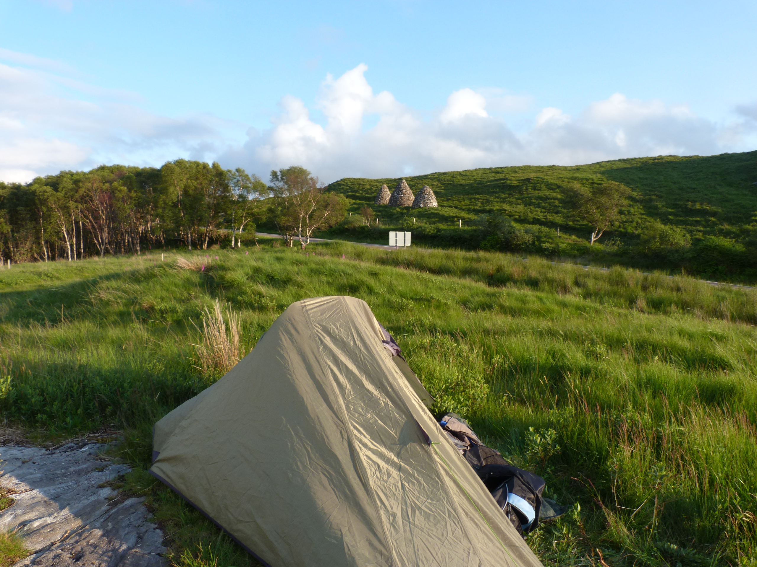 Campsite above Loch Moidart near Captain Robertson's Cairn 19 Campsite 4.jpg